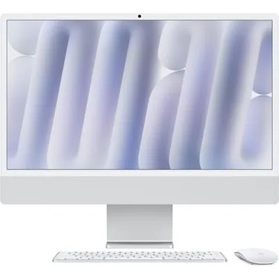 Apple iMac 24" Retina 4,5K 2024 M4/24/512GB 10C GPU Silber MCR24D/A