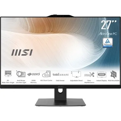 MSI Modern AM272P (1M-1427AT) All in One 27" FHD Core 5 120U 16GB/512GB SSD Win11 Pro schwarz
