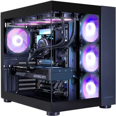 Hyrican COUGAR FV150 BK (7891) Gaming PC Ryzen 7 9800X3D Wasserkühlung 32GB/1TB SSD RTX 5080 Win11