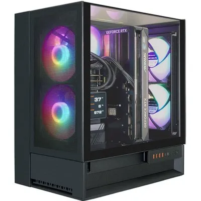 Hyrican COUGAR OmnyX BK 8074 Ryzen 7 9850X3D WAK 32GB/2TB SSD RTX 5090 Win11