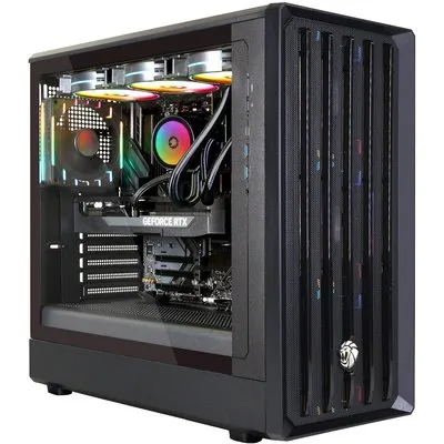 Hyrican Gamemax Claw BK (8091) Gaming PC Ryzen 7 9700X Wasserkühlung 32GB/1TB SSD RTX 5070Ti Win11