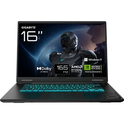 GIGABYTE GAMING A16 3WH Gaming Laptop 16" FHD 165Hz Ryzen 7 260 16GB/1TB RTX 5070 Win11