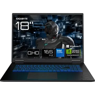 GIGABYTE GAMING A18 PRO DXJ Gaming Laptop 18" QHD 165Hz Core 7 240H 32GB/1TB RTX 5070Ti Win11