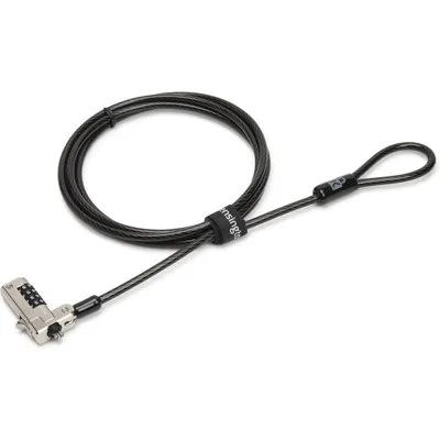 Kensington Lock Slim N17 Laptopkombinationsschloss mit Seriennummer