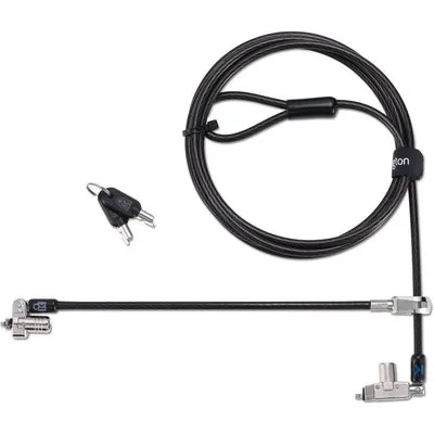 Kensington Lock Slim N17 2.0 Laptopschloss mit zwei Schließköpfen