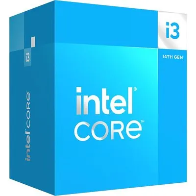 INTEL Core i3-14100 CPU 3,5 GHz 4 Kerne 17MB Cache Sockel 1700 Boxed o. Lüfter