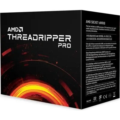 AMD Ryzen™ Threadripper™ PRO 5965WX 24-Kern CPU, Sockel sWRX8, Boxed (ohne Kühler)