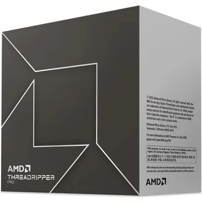 AMD Ryzen™ Threadripper™ PRO 7955WX 16-Kern CPU, Sockel sTR5, Boxed (ohne Kühler)