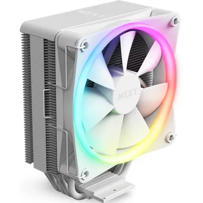 NZXT T120 RGB CPU Kühler für AMD und Intel CPU, 120 mm Lüfter, weiss