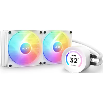 NZXT Kraken Elite 240 RGB, weiß Wasserkühlung für AMD und Intel CPU