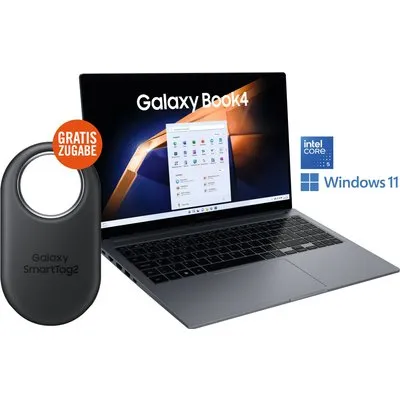 SAMSUNG Galaxy Book4 15,6" Core 5 120U 16GB/512GB SSD Win11 NP750XGK-KB2DE +Smart Tag