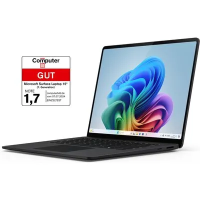 Surface Laptop 7 for Business 15" QHD Touch Graphite Snapdragon® X Elite 16GB/512B SSD Win11 Pro ZHQ-00030