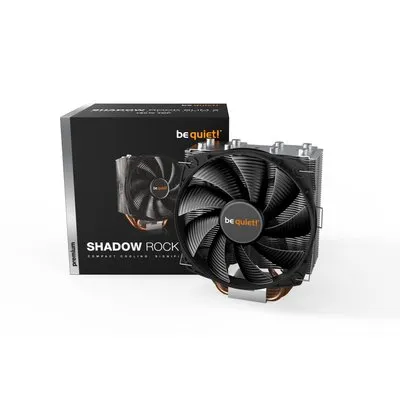 be quiet! Shadow Rock Slim 2 CPU Kühler für Sockel 115X/1200/1700/2011/AM4/AM5