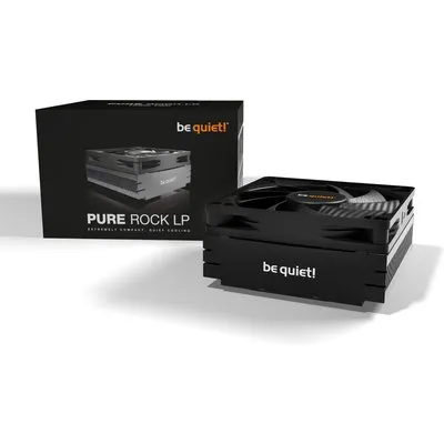 be quiet! Pure Rock LP CPU Kühler für Intel und AMD Prozessoren Low Profile