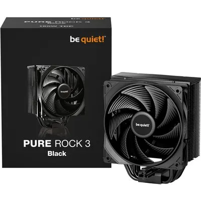 be quiet! Pure Rock 3 CPU Kühler für Intel und AMD CPU schwarz
