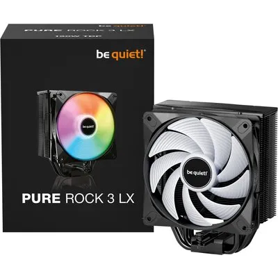 be quiet! Pure Rock 3 LX ARGB CPU Kühler für Intel und AMD CPU schwarz