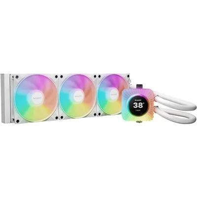 be quiet! Light LOOP IO LCD 360 mm White Wasserkühlung für Intel/AMD Prozessoren