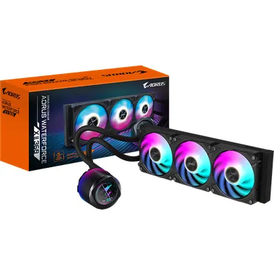 GIGABYTE AORUS Waterforce X II 360 Wasserkühlung für AMD und Intel CPU
