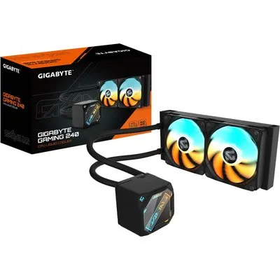 GIGABYTE GME 240 Wasserkühlung für AMD und Intel CPU Schwarz