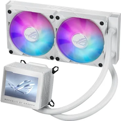 ASUS ROG Ryujin III 240 ARGB Komplettwasserkühlung für AMD und Intel CPUs weiss