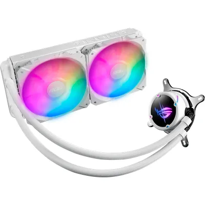 ASUS ROG STRIX LC II 240 ARGB Whit Ed. AIO-Wasserkühlung für AMD und Intel CPU