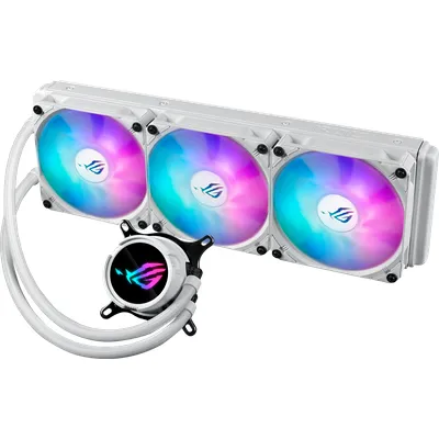 ASUS ROG Strix LC III 360 ARGB white Komplettwasserkühlung für AMD und Intel CPU