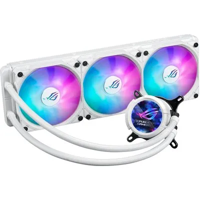 ASUS ROG STRIX LC III 360 ARGB LCD Weiß Komplettwasserkühlung für CPUs
