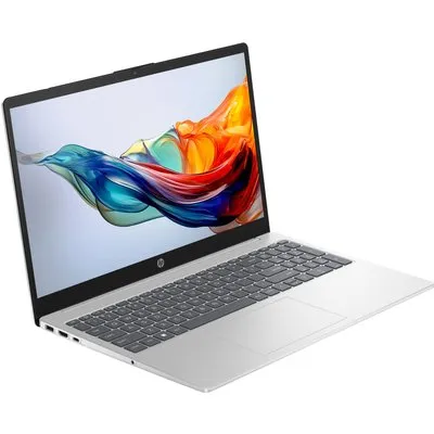 HP 15,6" FHD Laptop silber Core 5 120U 8GB/512GB SSD DOS 15-fd1450ngx