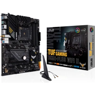 ASUS TUF Gaming B550-Plus WiFi II ATX Mainboard AM4 M.2/USB3.2/HDMI/DP/WLAN/BT