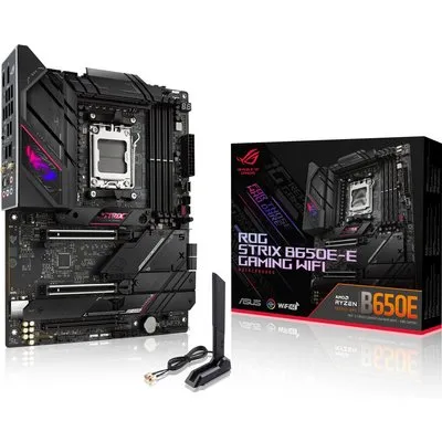 ASUS ROG STRIX B650E-E GAMING WIFI ATX Mainboard Sockel AM5 M.2/USB3.2-C/DP/HDMI