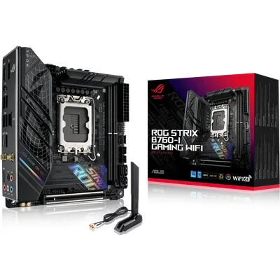 ASUS ROG STRIX B760-I GAMING WIFI mini ITX Mainboard Sockel 1700 DP/HDMI/USB-C