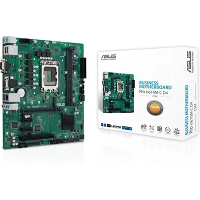 ASUS PRIME H610M-C D4-CSM mATX Mainboard Sockel 1700 HDMI/DP/VGA
