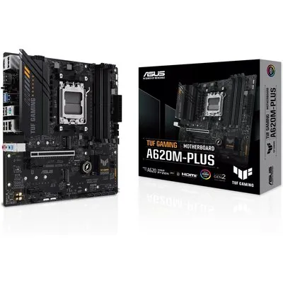 ASUS TUF GAMING A620M-PLUS mATX Mainboard Sockel AM5 M.2/USB3.2/DP/HDMI