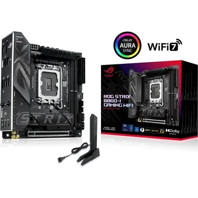 ASUS ROG STRIX B860-I GAMING WIFI Mainboard Sockel 1851 TB4/DP/HDMI/USB-C