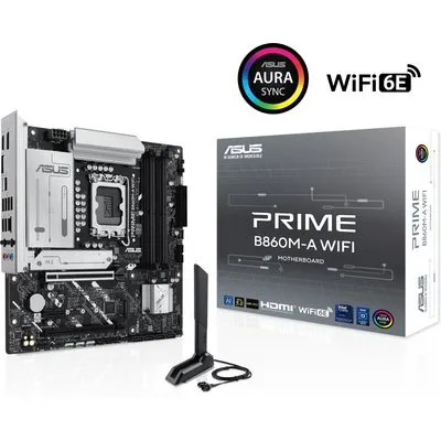 ASUS PRIME B860M-A WIFI Mainboard Sockel 1851 DP/HDMI/USB-C