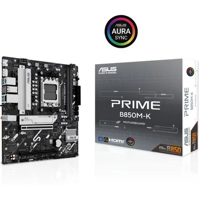 ASUS PRIME B850M-K mATX Mainboard Sockel AM5 DP/HDMI/USB-C