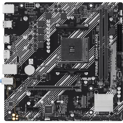 ASUS PRIME A520M-K ARGB Mainboard AM4 mATX HDMI/DP