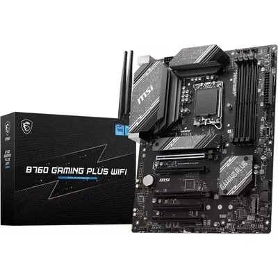 MSI B760 GAMING PLUS WIFI DDR5 ATX Mainboard S1700 M.2/WIFI/BT/DP/HDMI/USB-C