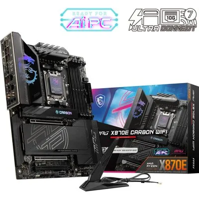 MSI MPG X870E CARBON WIFI ATX Mainboard Sockel AM5