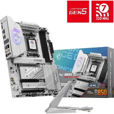 MSI MPG B850 EDGE TI WIFI Mainboard AM5 M.2/WIFI7/BT/HDMI/USB-C
