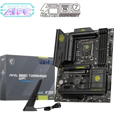 MSI MAG B860 TOMAHAWK WIFI Mainboard 1851 M.2/WIFI7/BT/HDMI/DP/TB4/USB-C