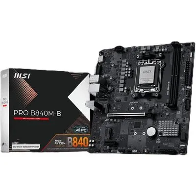 MSI PRO B840M-B Mainboard mATX AM5 M.2/HDMI/VGA