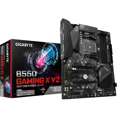 Gigabyte B550 Gaming X V2 ATX Mainboard Sockel AM4 M.2/HDMI/DVI/USB3.2