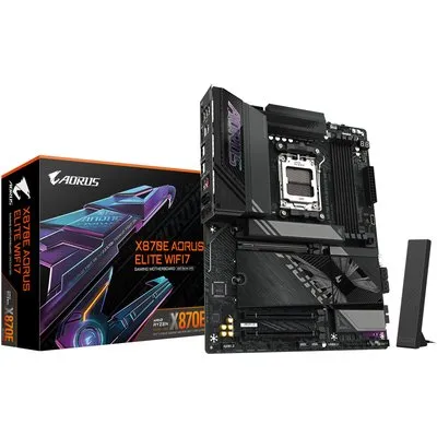 GIGABYTE X870E AORUS ELITE WIFI7 ATX Mainboard Sockel AM5 HDMI