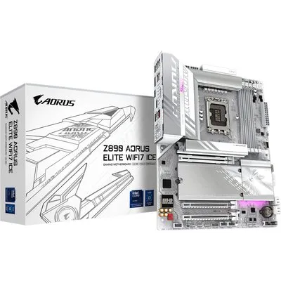 GIGABYTE Z890 A ELITE WF7 ICE ATX Mainboard Sockel 1851 TB4/HDMI/WIFI7