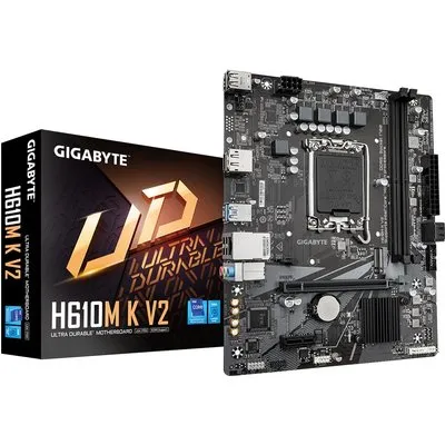 GIGABYTE H610M K V2 mATX Mainboard Sockel 1700 HDMI/DP