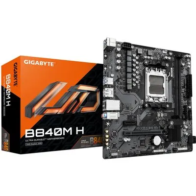 GIGABYTE B840M H mATX Mainboard Sockel AM5 HDMI/DP/M.2