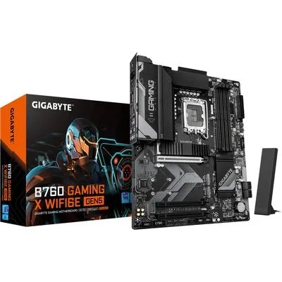 GIGABYTE B760 GAMING X WIFI6E GEN5ATX Mainboard Sockel 1700