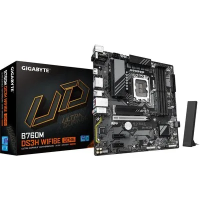 GIGABYTE B760M DS3H WIFI6E GEN5 mATX Mainboard Sockel 1700