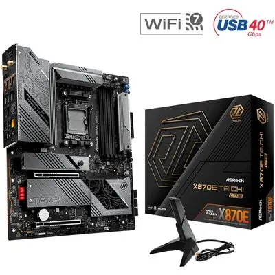 ASRock X870E Taichi Lite E-ATX Mainboard Sockel AM5